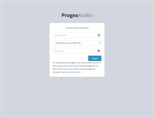 Tablet Screenshot of analisi.progeo.net
